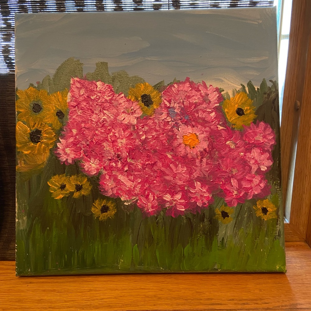 Acrylic painting handmade